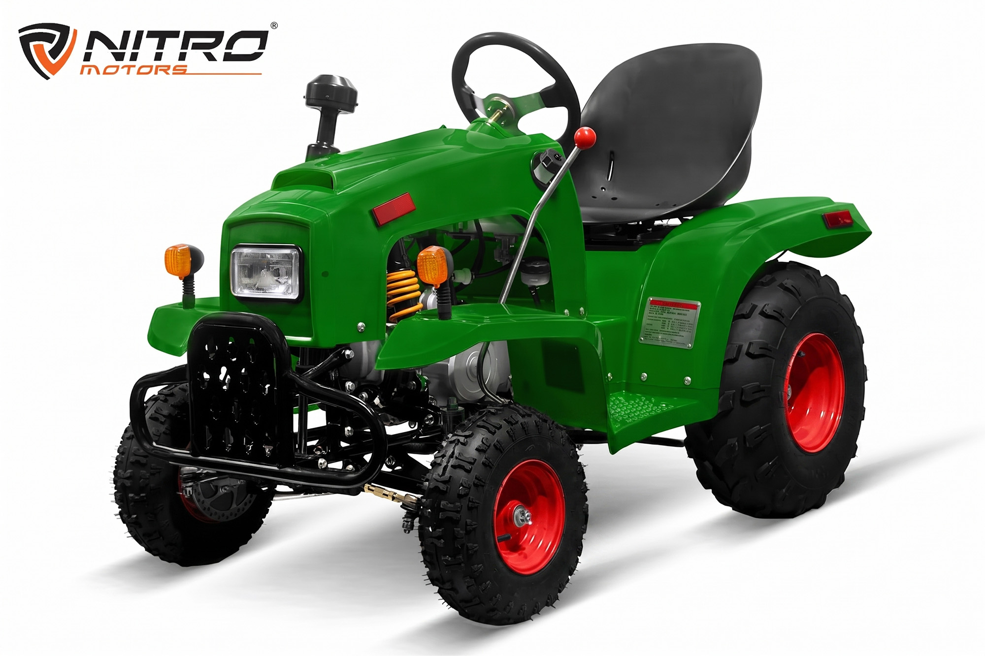 Traktorek dla dzieci 110cc od Nitro Motors z automatyczną skrzynią biegów 1+1